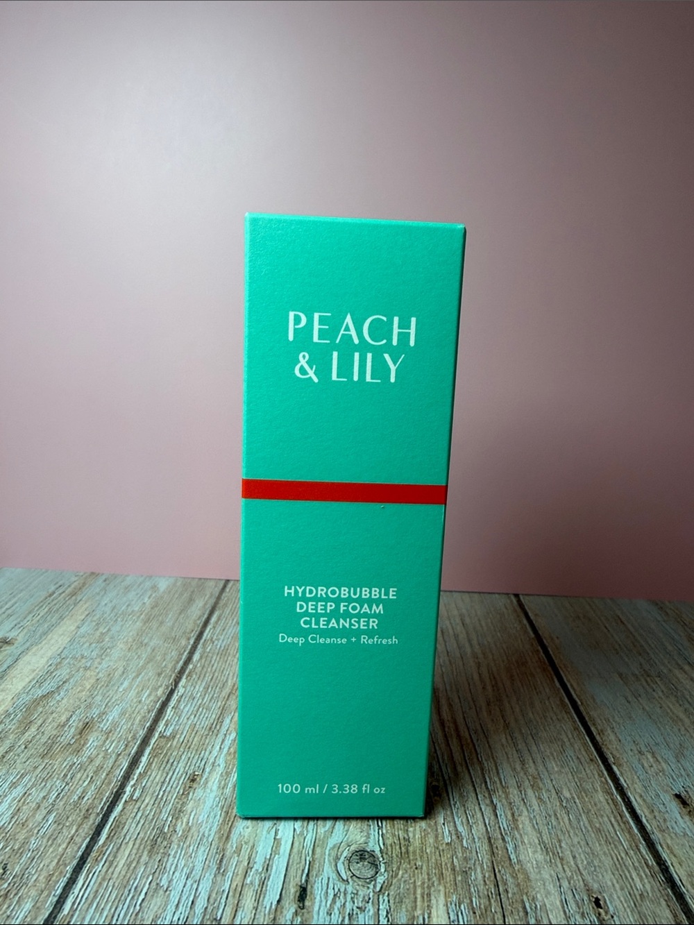 Peach & Lily Hydrobubble Deep Foam Cleanser - Teal